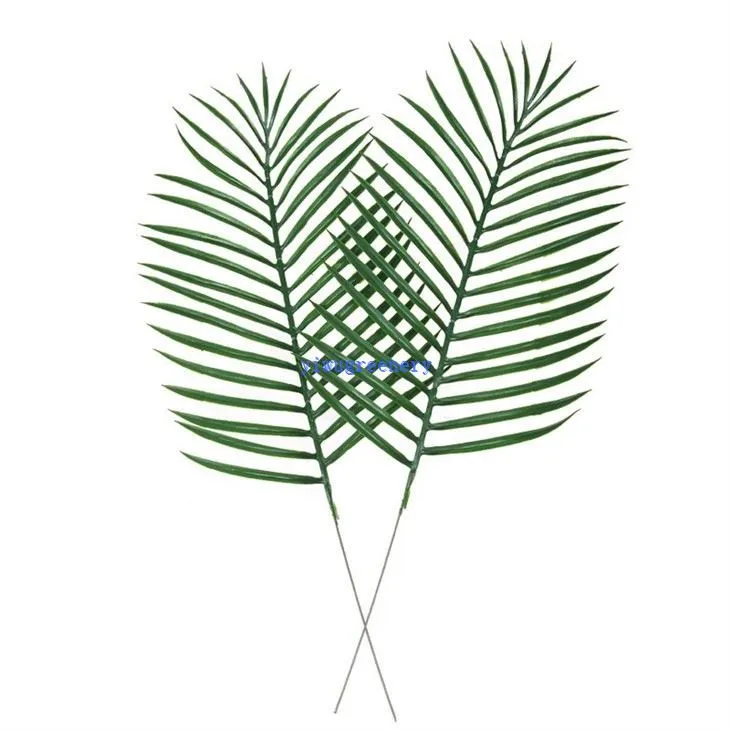 faux palm leaves stem